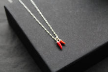 Load image into Gallery viewer, Red Hot Chilli Pepper Necklace
