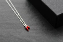 Load image into Gallery viewer, Red Hot Chilli Pepper Necklace
