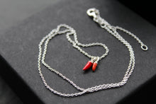 Load image into Gallery viewer, Red Hot Chilli Pepper Necklace
