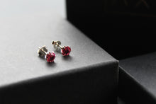 Load image into Gallery viewer, Rose Austrian Crystal Studs
