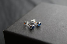 Load image into Gallery viewer, Sapphire Blue Studs
