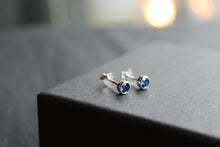 Load image into Gallery viewer, Sapphire Blue Studs
