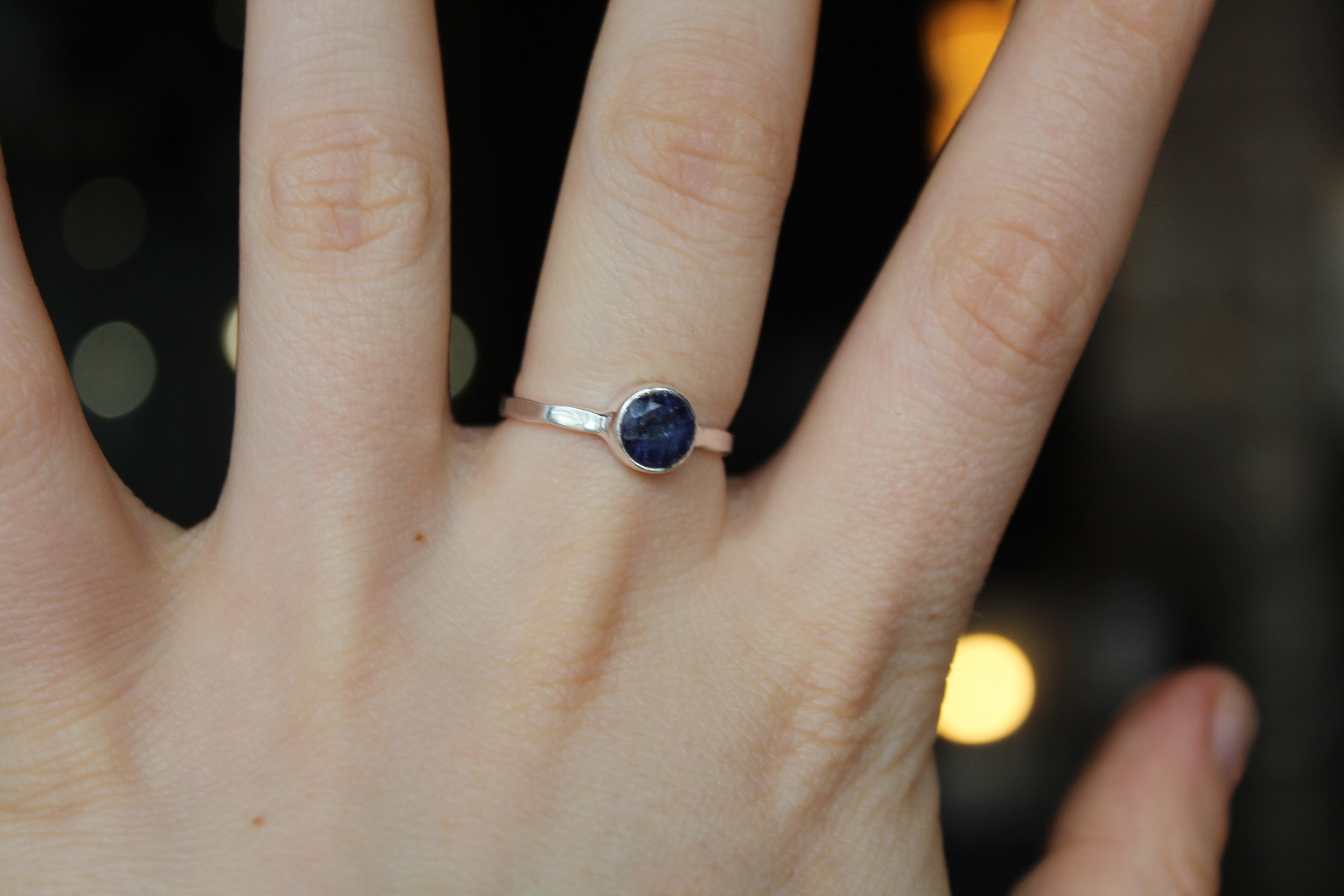 Sapphire Stacking Ring