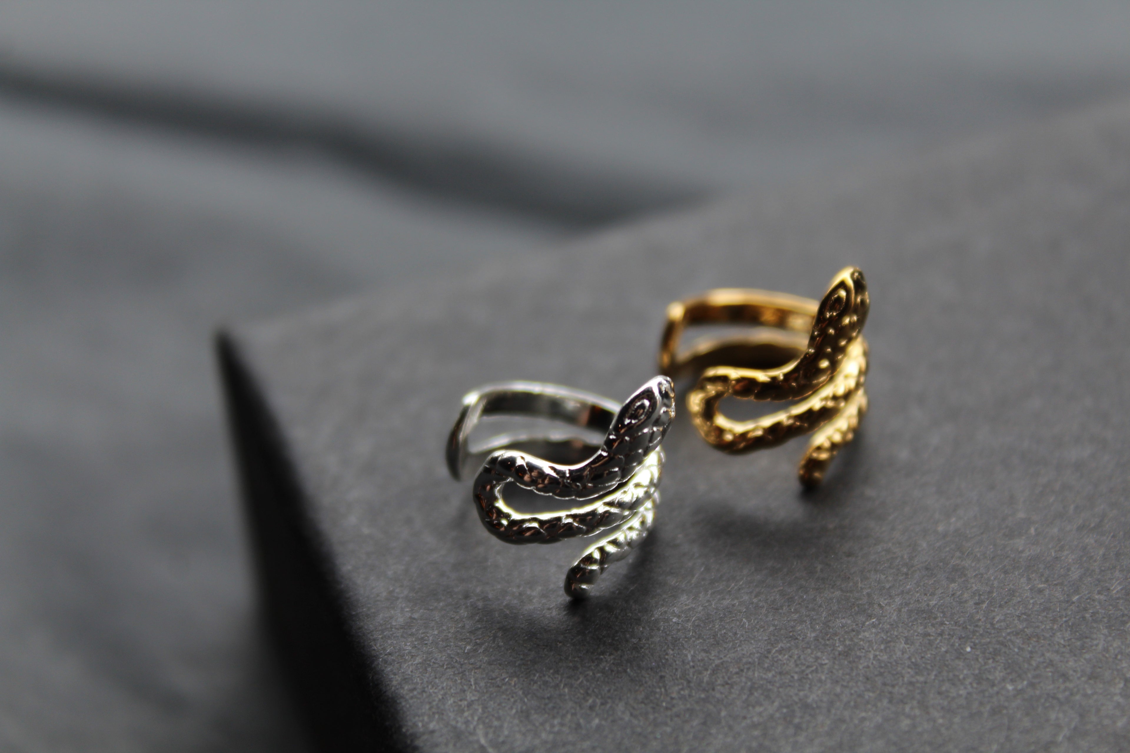 Serpent Ear Cuffs