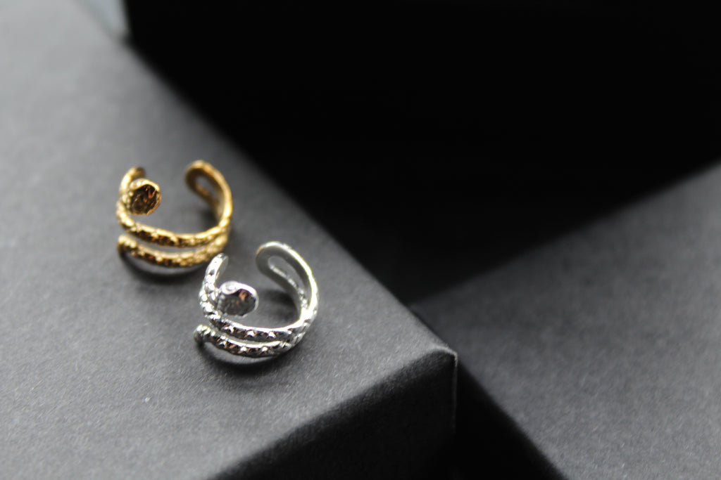 Serpent Ear Cuffs