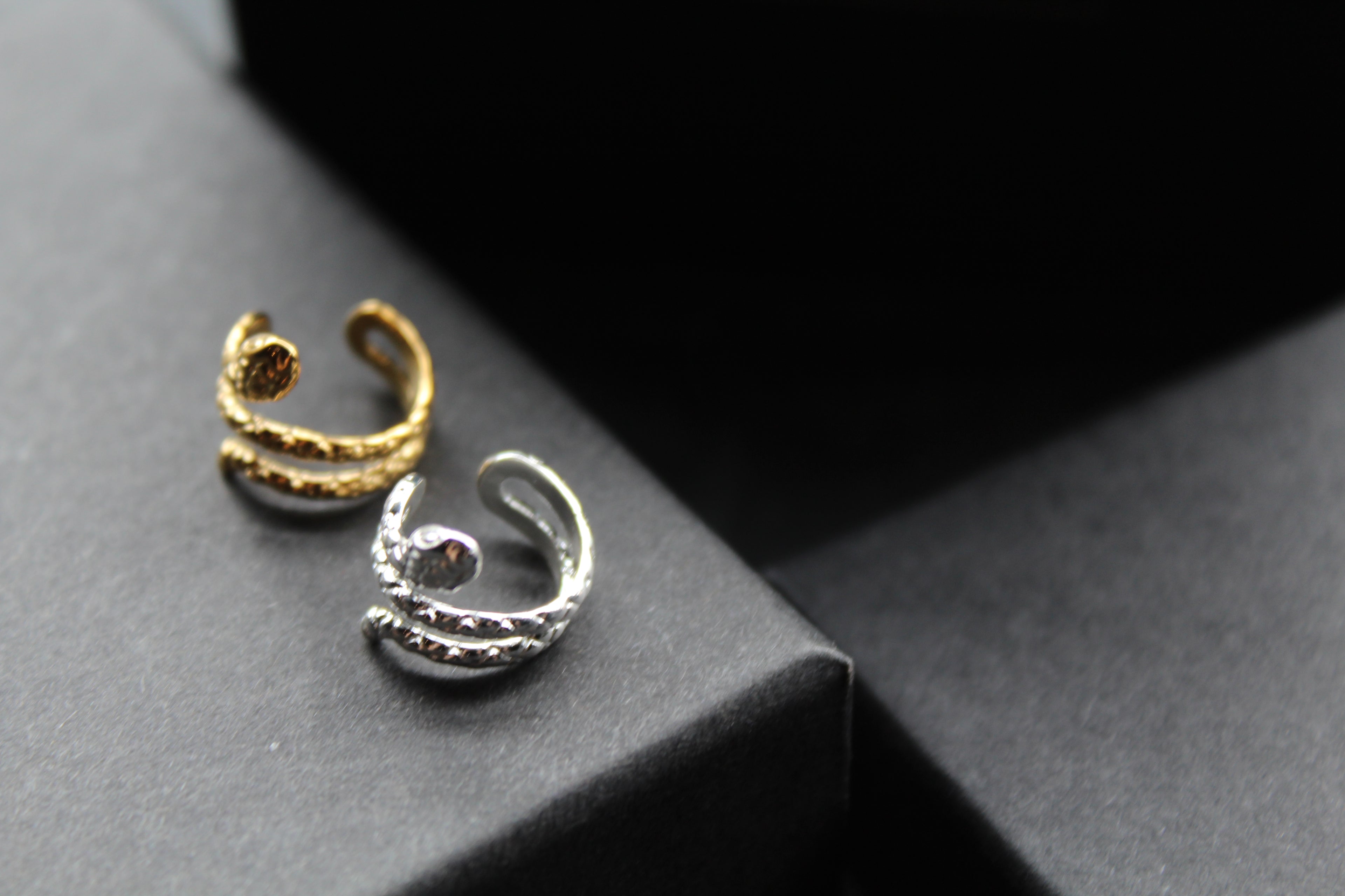 Serpent Ear Cuffs