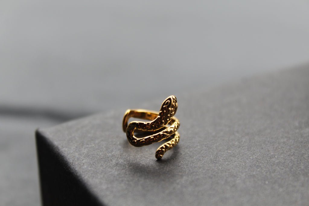 Serpent Ear Cuffs