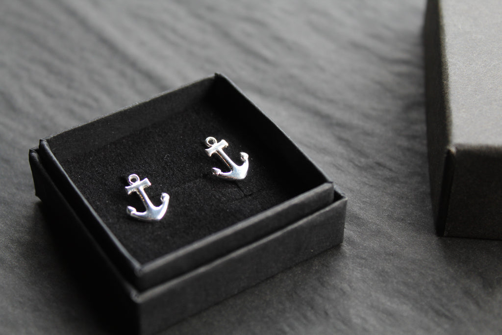 Silver Anchor Studs