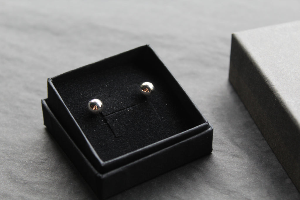 Silver Ball Studs