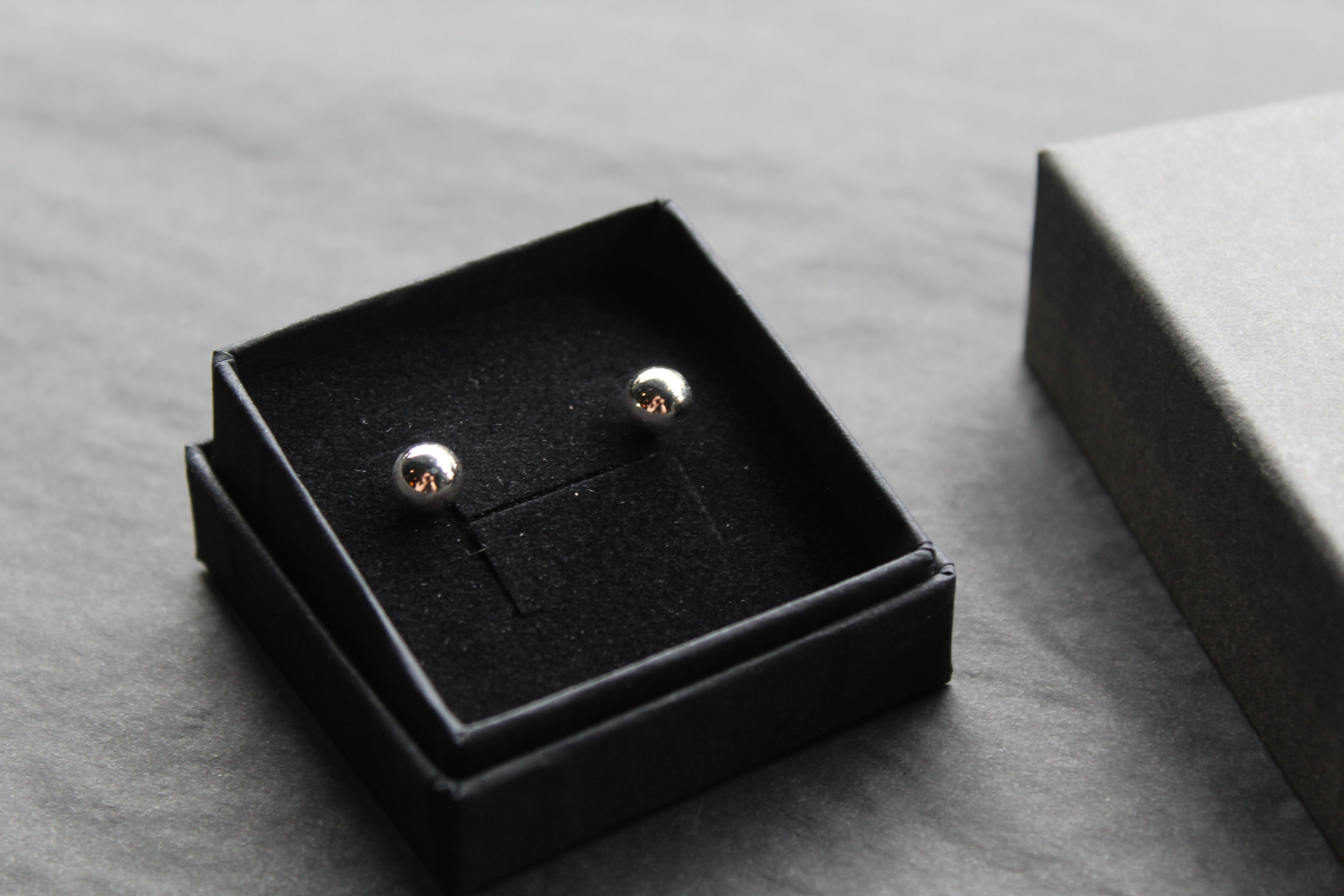 Silver Ball Studs
