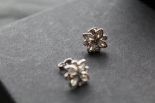 Load image into Gallery viewer, Silver CZ Shine Bright Earrings
