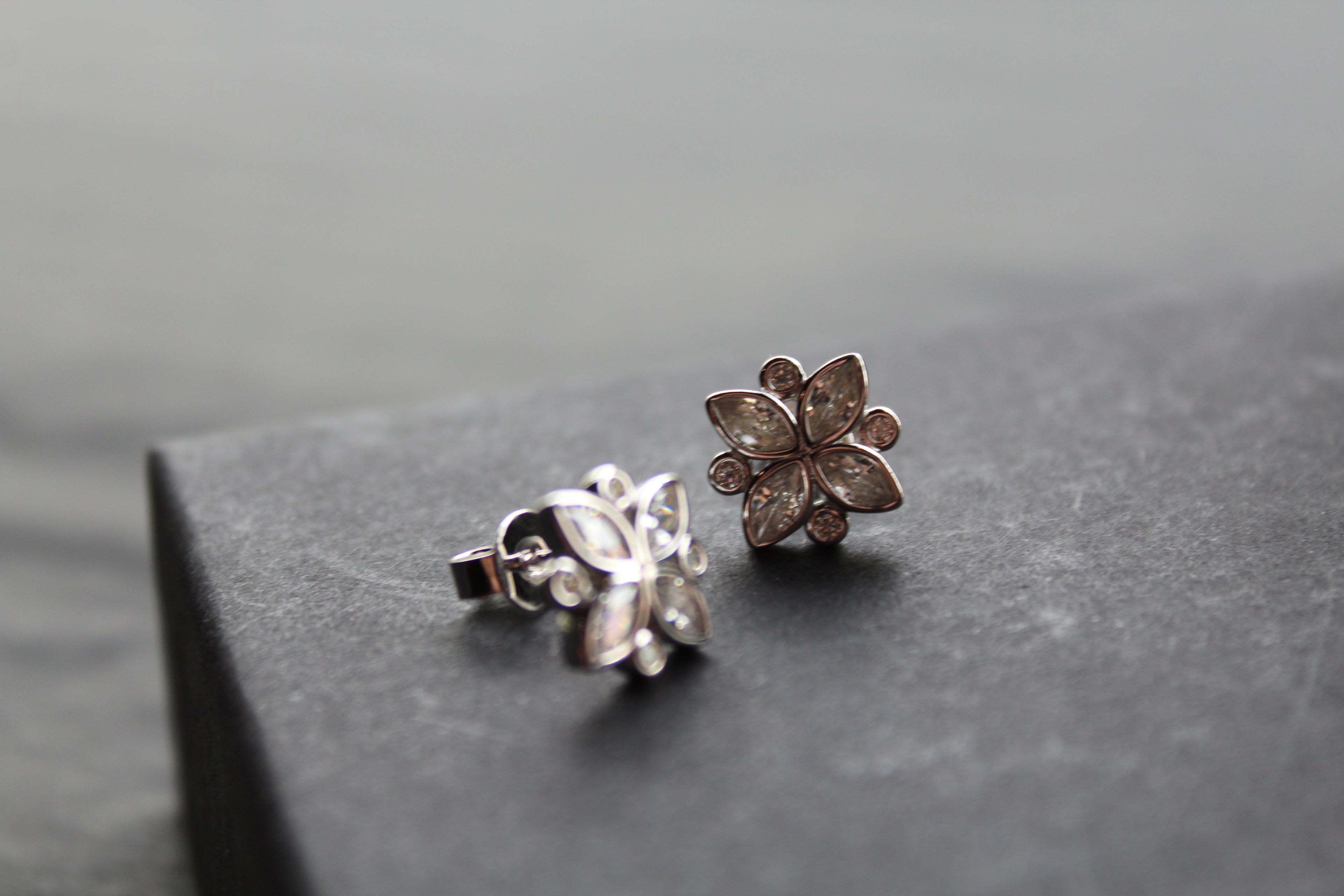 Silver CZ Shine Bright Earrings