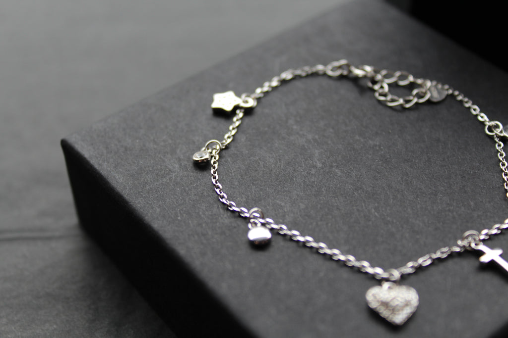 Silver Charm Bracelet