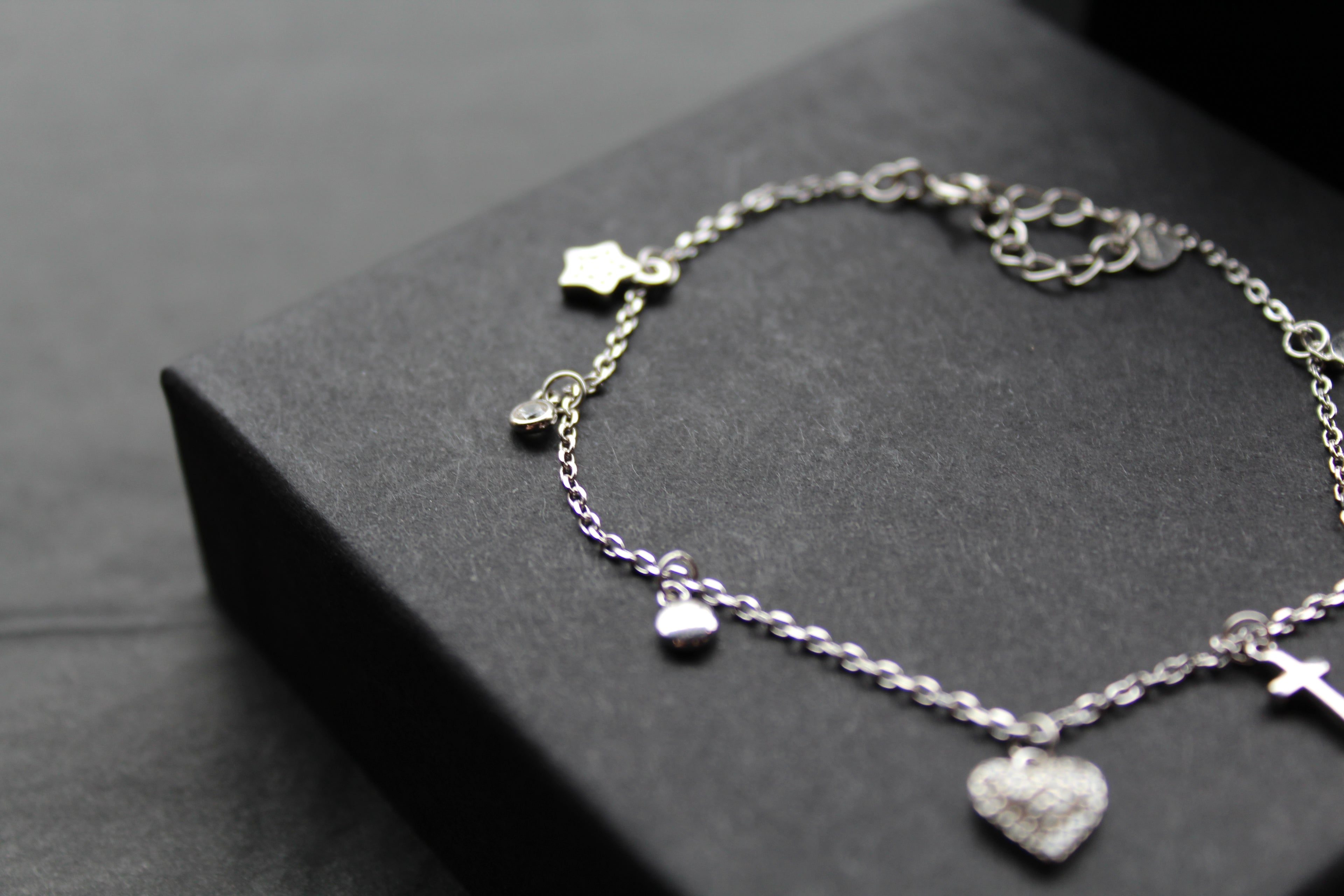 Silver Charm Bracelet