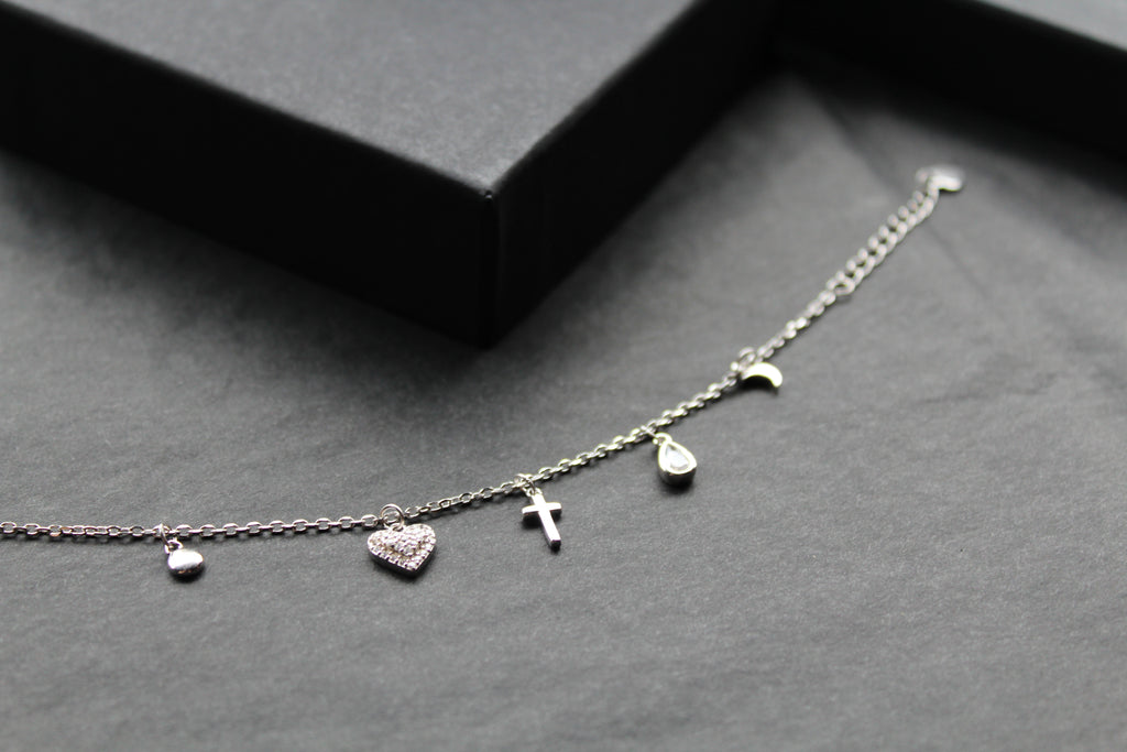 Silver Charm Bracelet