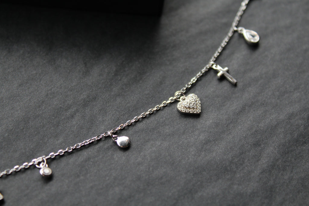 Silver Charm Bracelet