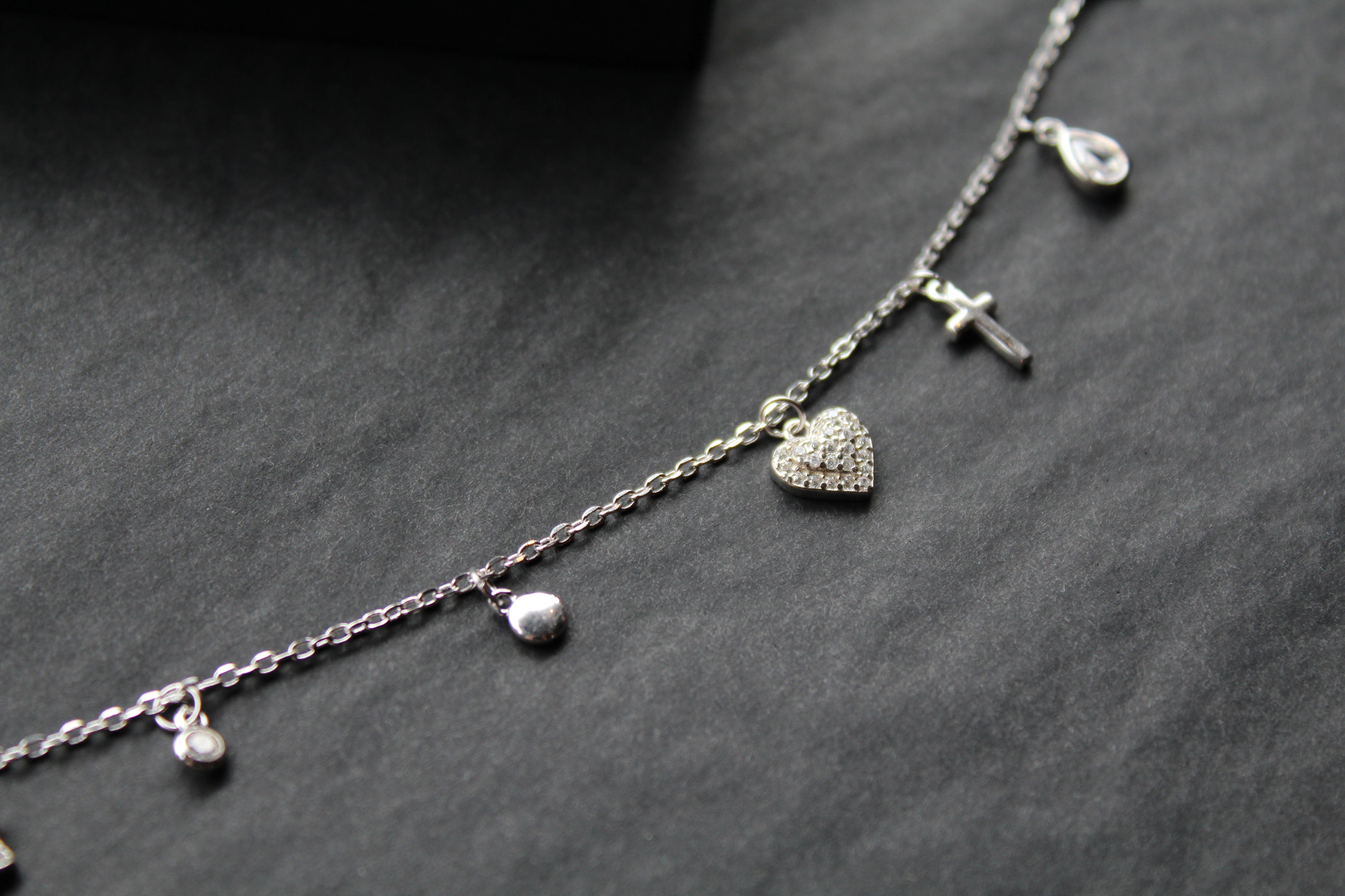 Silver Charm Bracelet