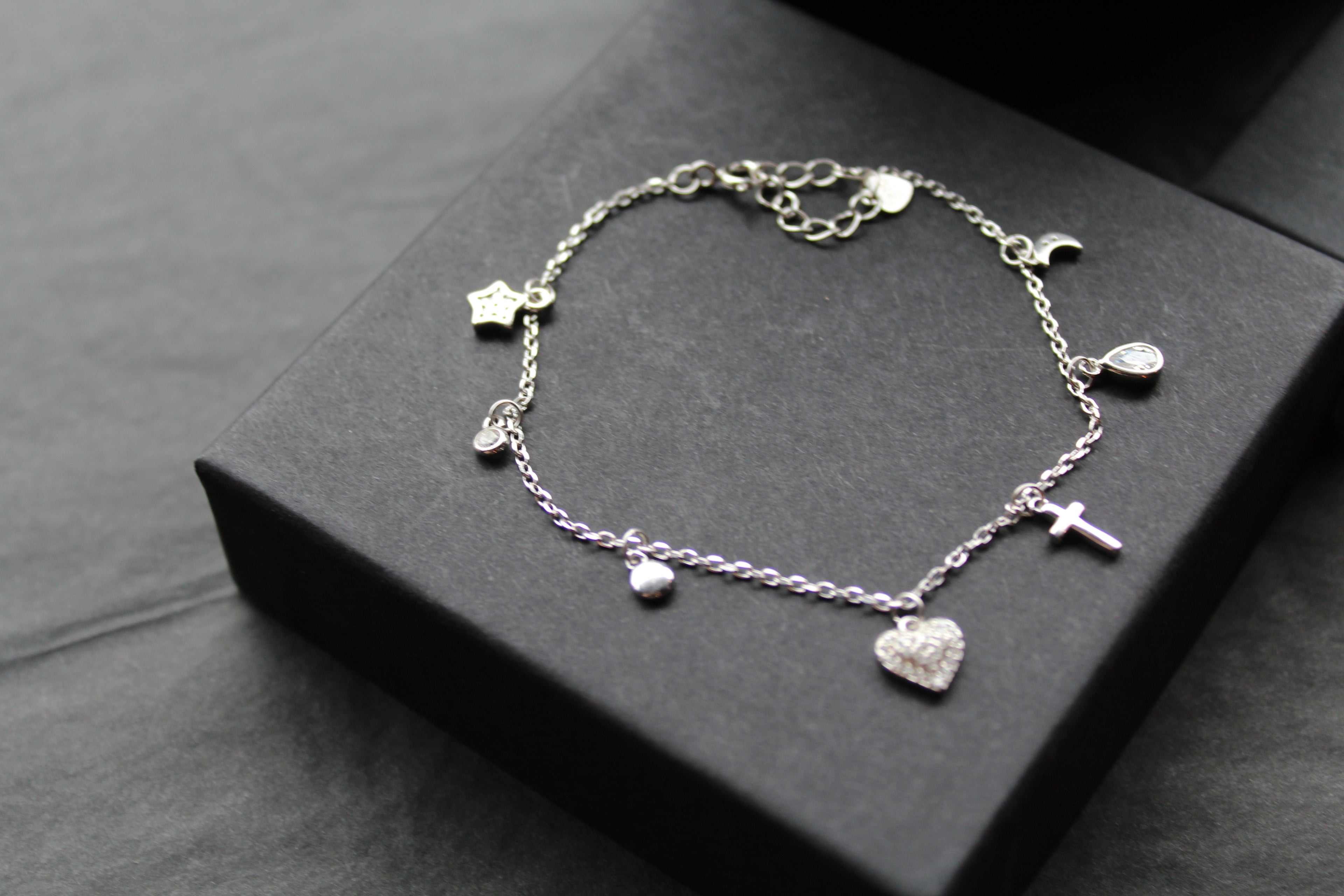 Silver Charm Bracelet