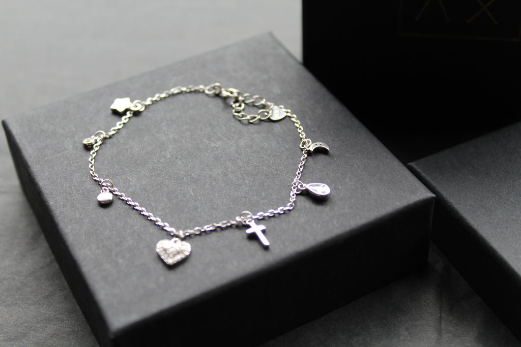 Silver Charm Bracelet