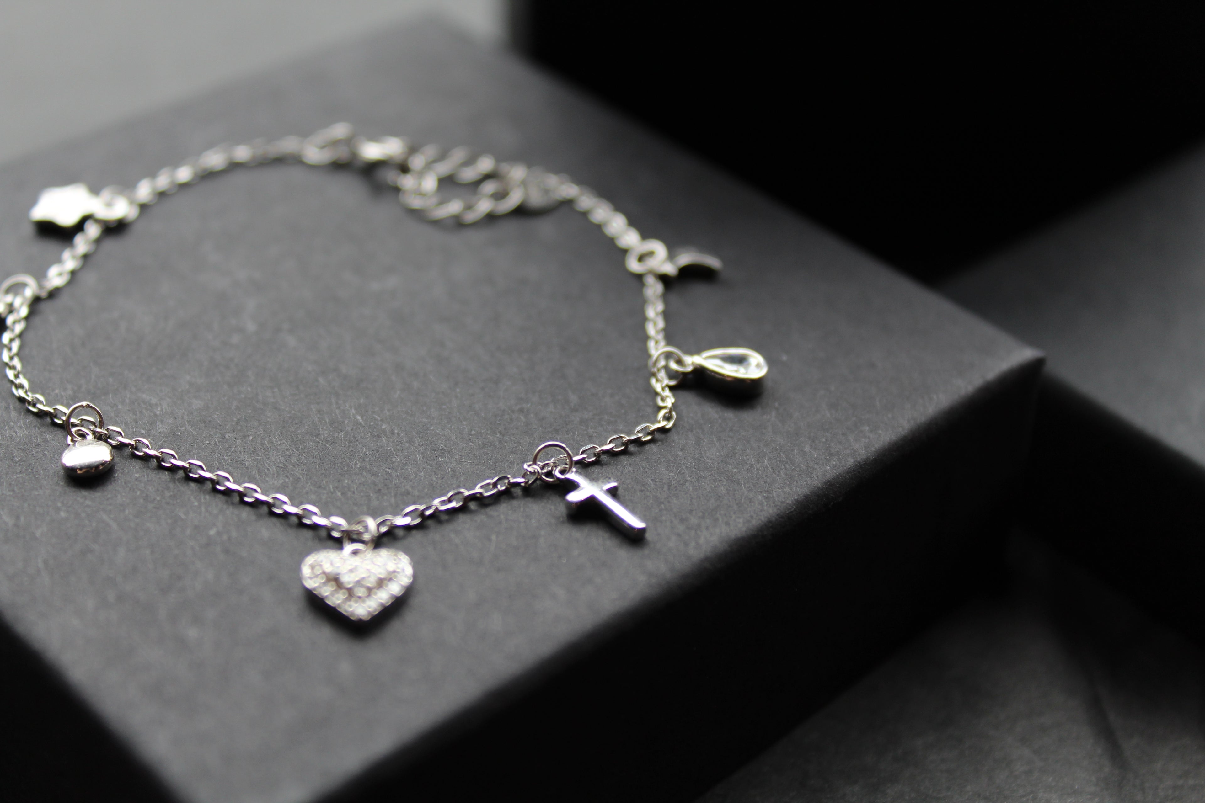 Silver Charm Bracelet
