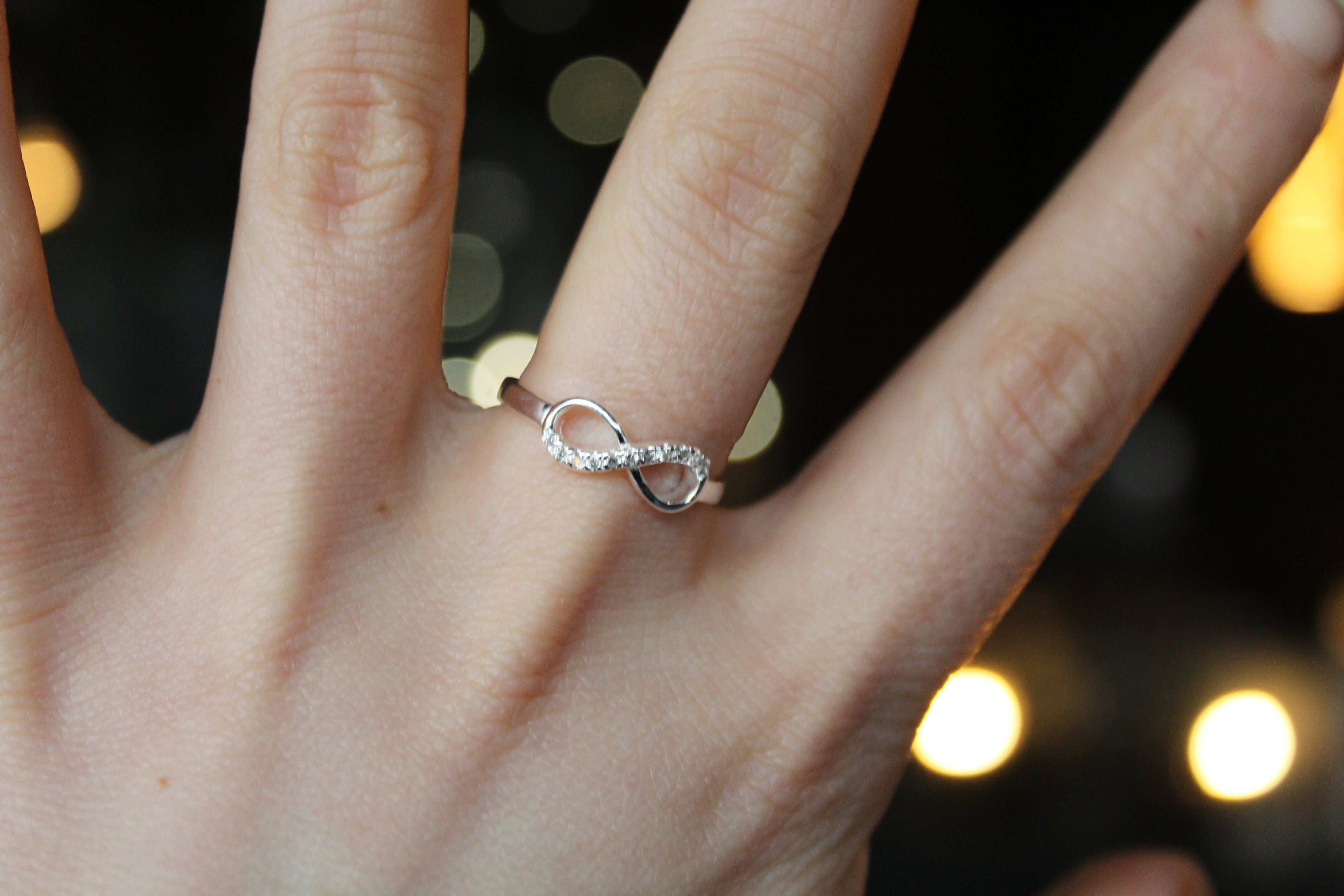 Silver Infinity Ring
