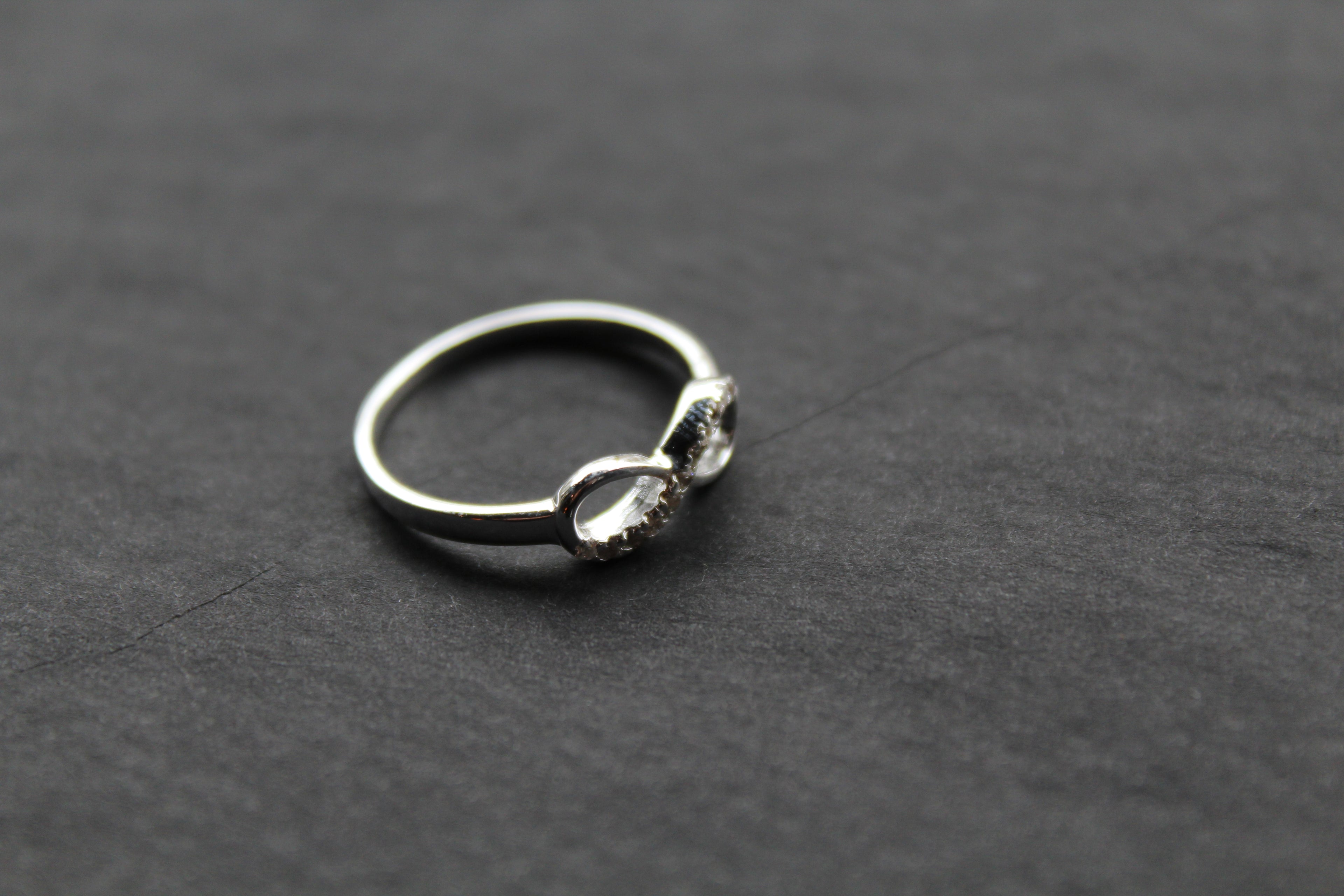 Silver Infinity Ring