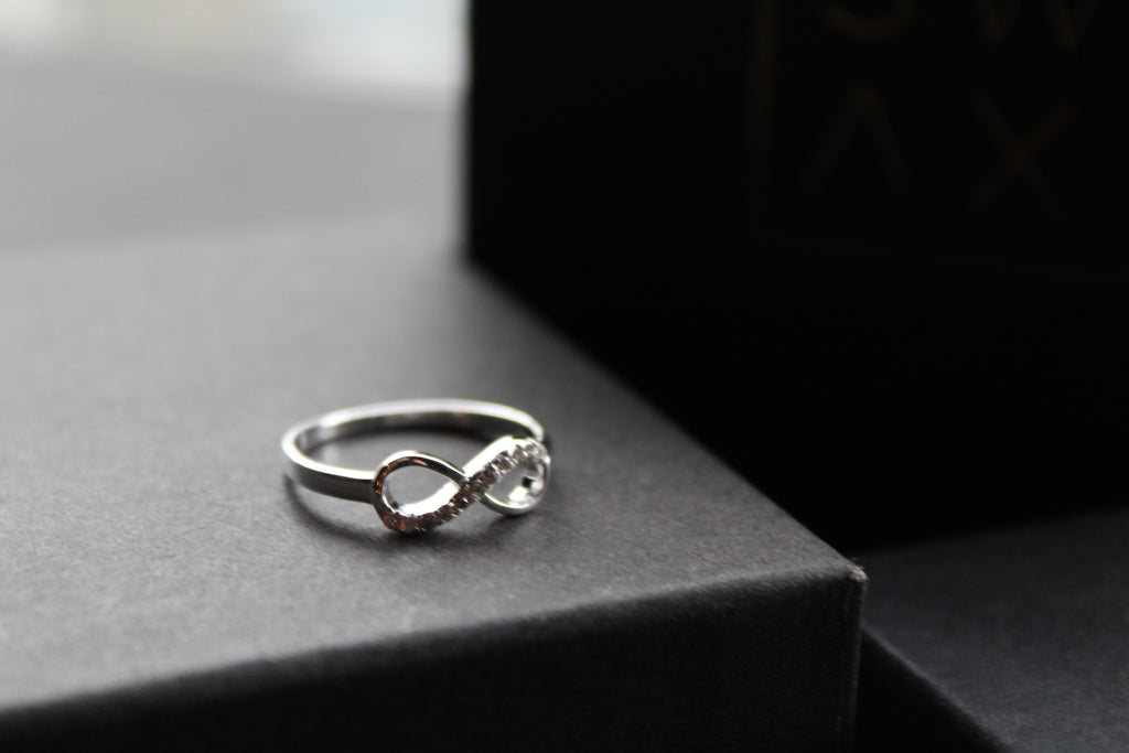 Silver Infinity Ring