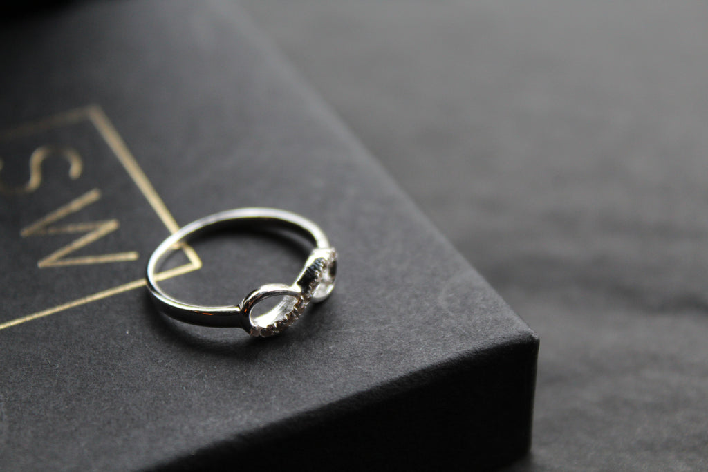 Silver Infinity Ring