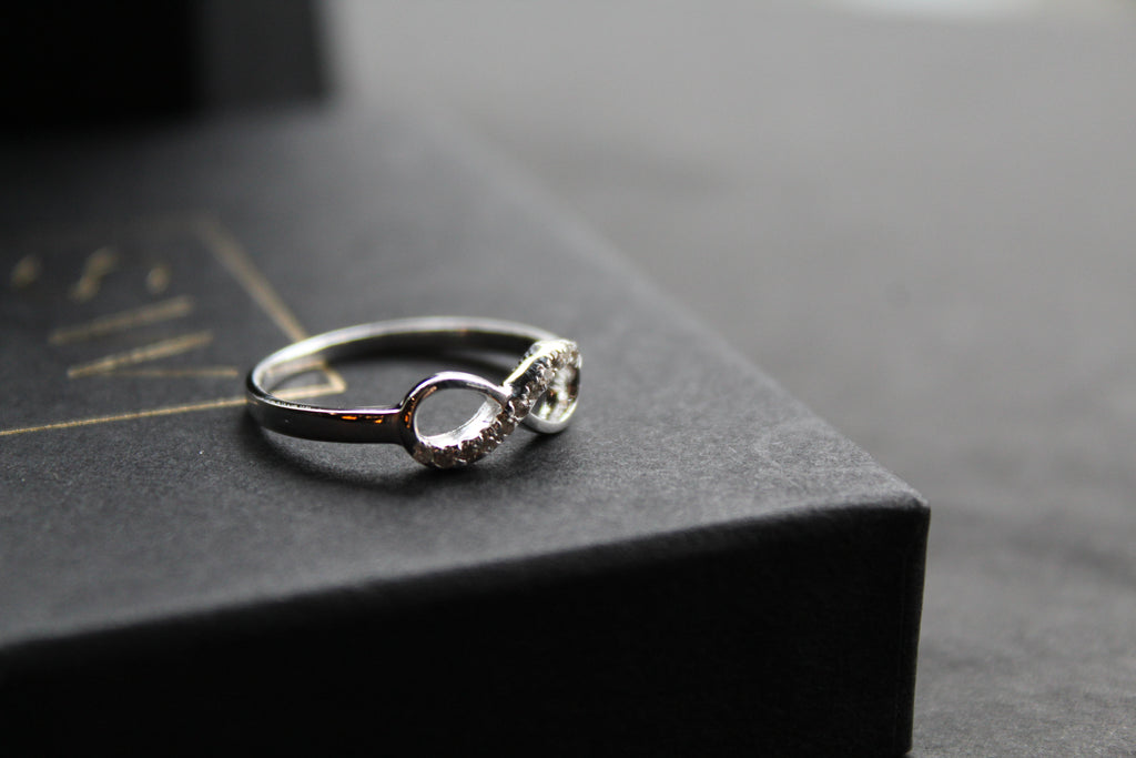 Silver Infinity Ring