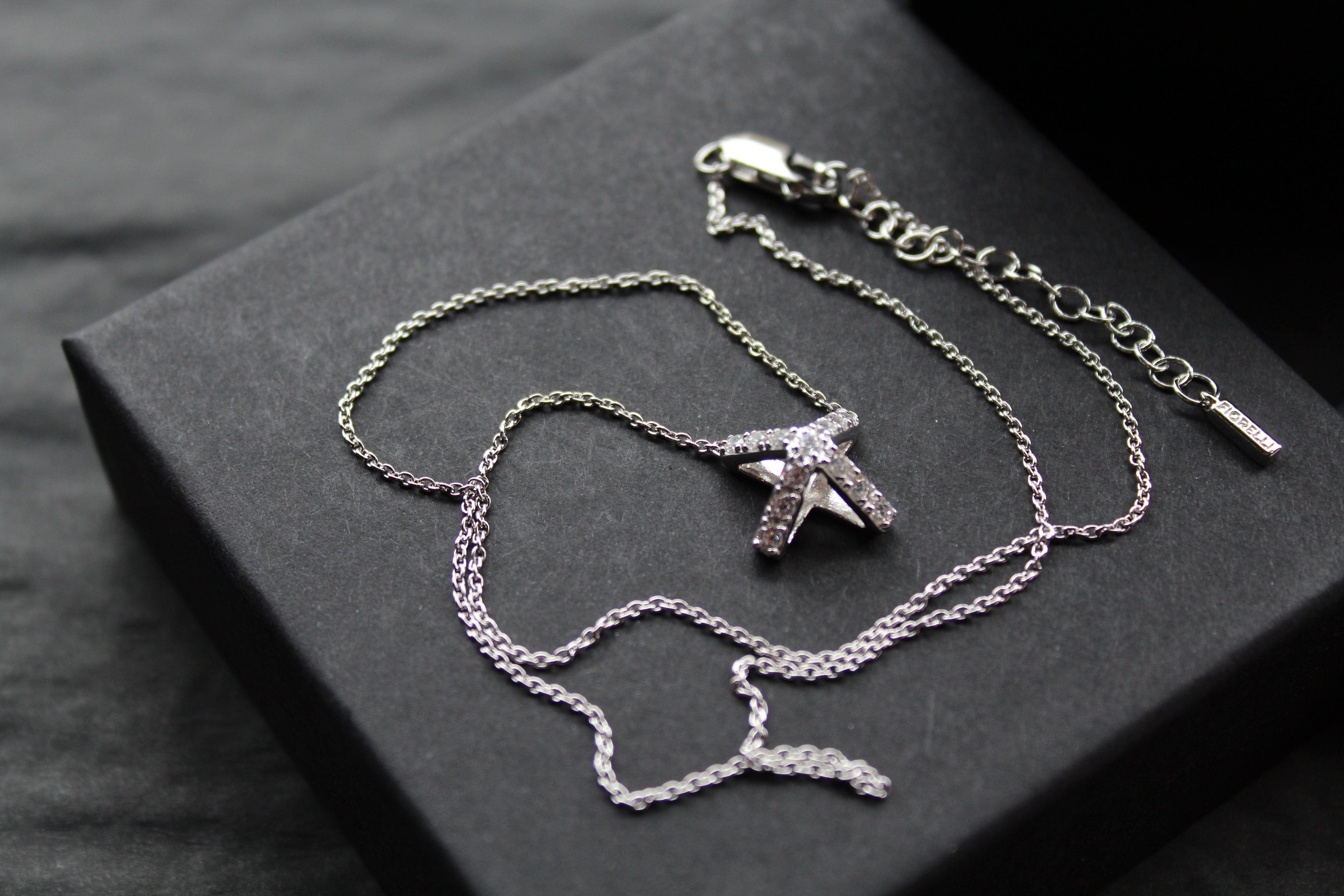 Filorelli Silver Kiss Necklace