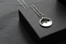 Load image into Gallery viewer, Silver Mountain Range Necklace
