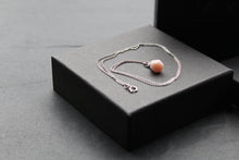 Load image into Gallery viewer, Pink Opal Rough Gemstone Necklace

