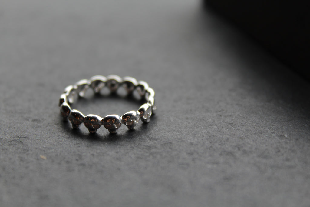 Silver Skull Ring