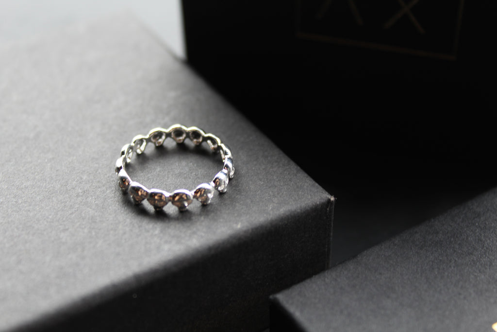 Silver Skull Ring