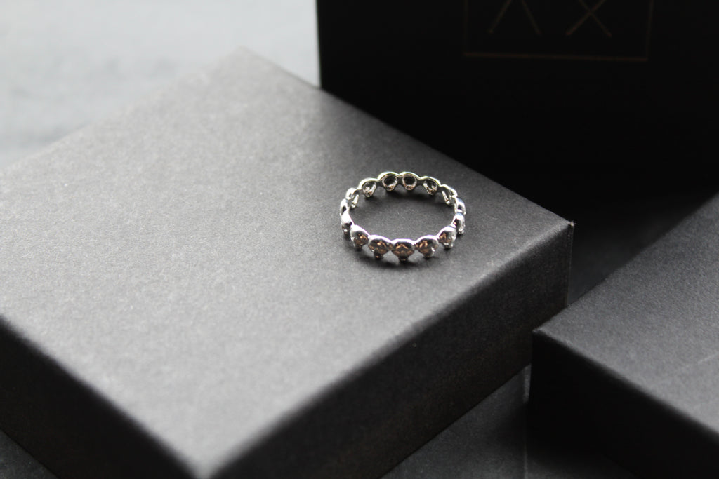 Silver Skull Ring