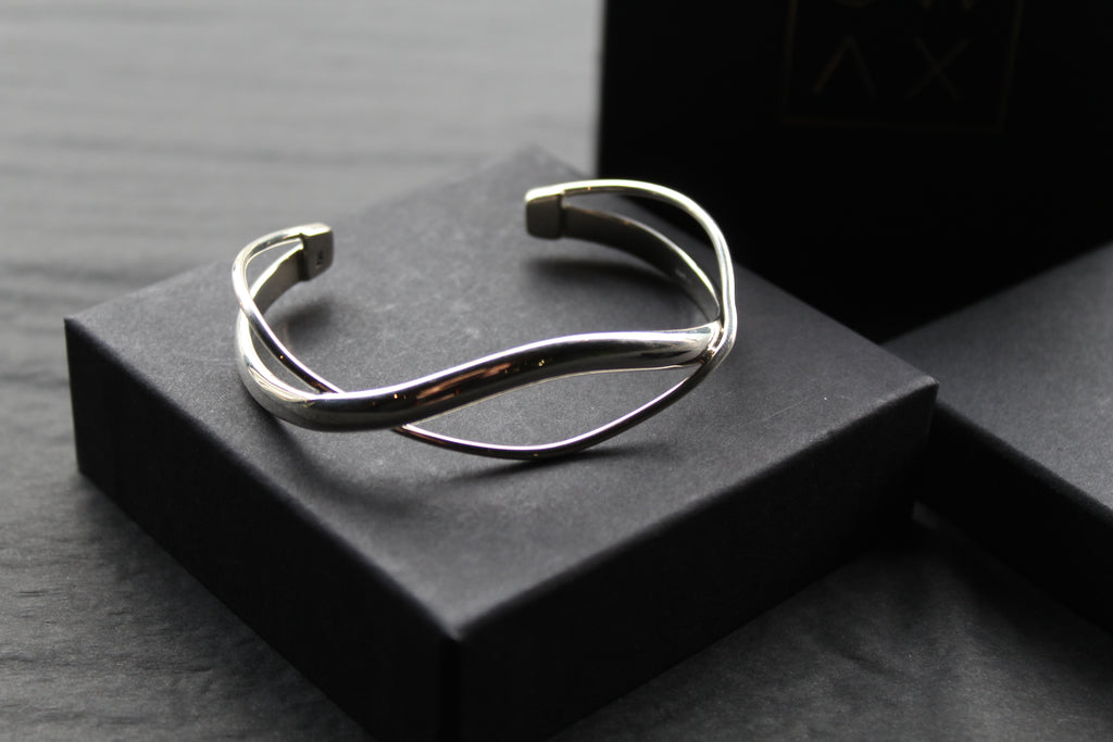 Silver Smile Cuff