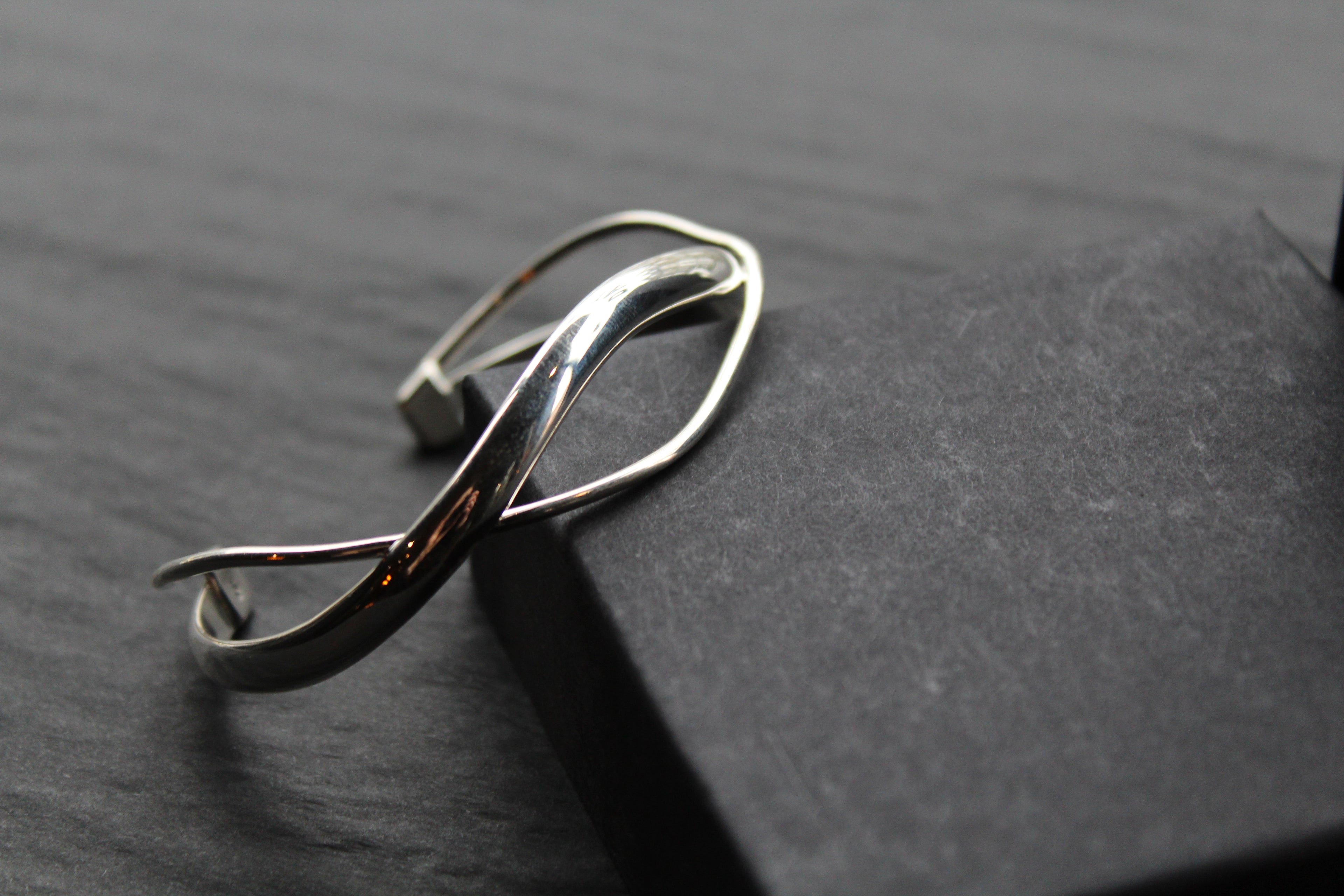 Silver Smile Cuff