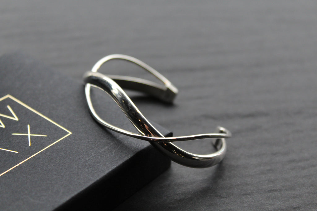Silver Smile Cuff
