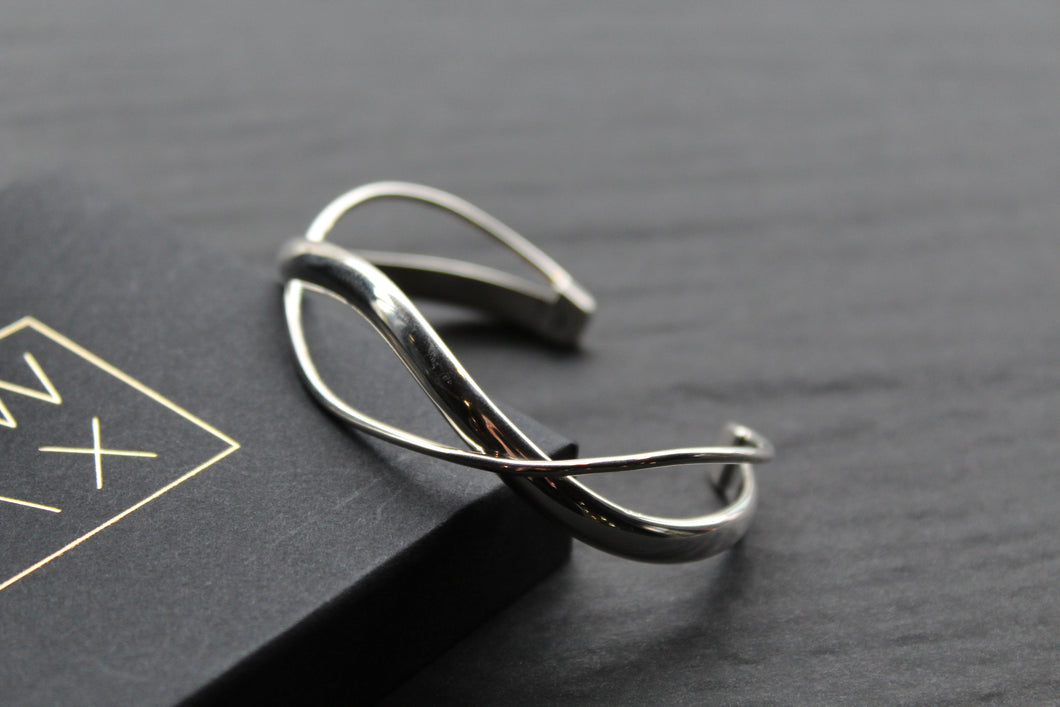 Silver Smile Cuff