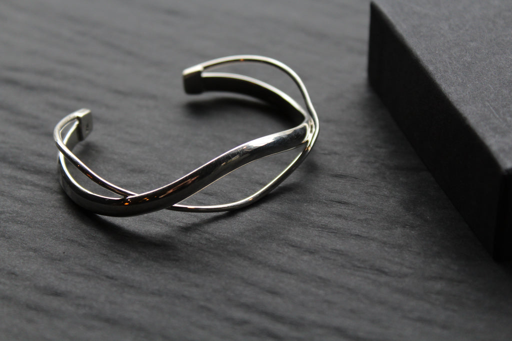 Silver Smile Cuff