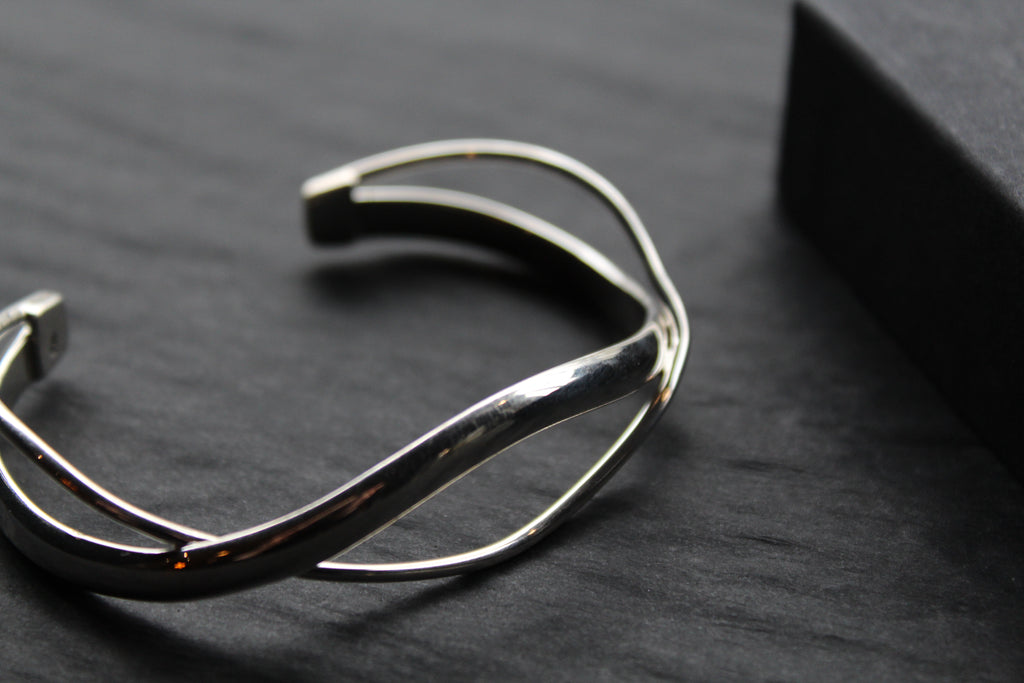 Silver Smile Cuff