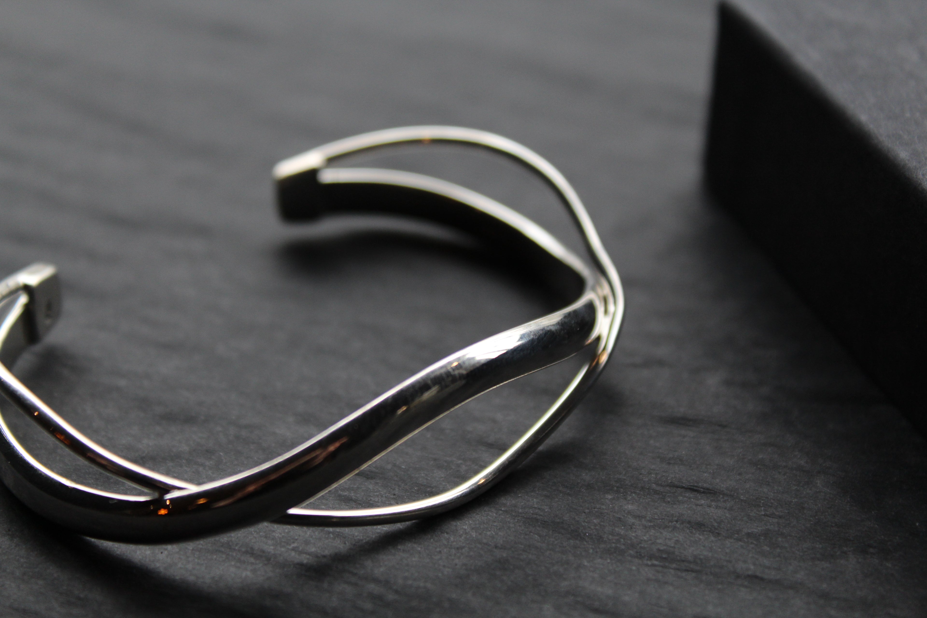Silver Smile Cuff