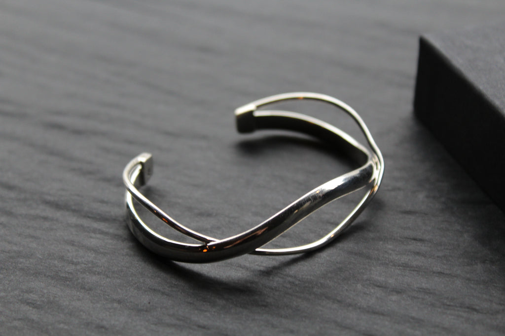 Silver Smile Cuff