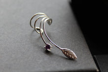 Load image into Gallery viewer, Silver &amp; CZ Ear Cuffs
