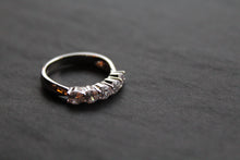 Load image into Gallery viewer, Silver &amp; Cubic Zirconia &#39;Here to Eternity&#39; Ring
