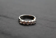 Load image into Gallery viewer, Silver &amp; Cubic Zirconia &#39;Here to Eternity&#39; Ring
