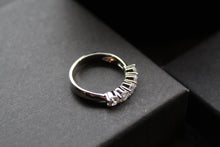 Load image into Gallery viewer, Silver &amp; Cubic Zirconia &#39;Here to Eternity&#39; Ring
