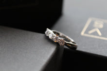 Load image into Gallery viewer, Silver &amp; Cubic Zirconia &#39;Here to Eternity&#39; Ring
