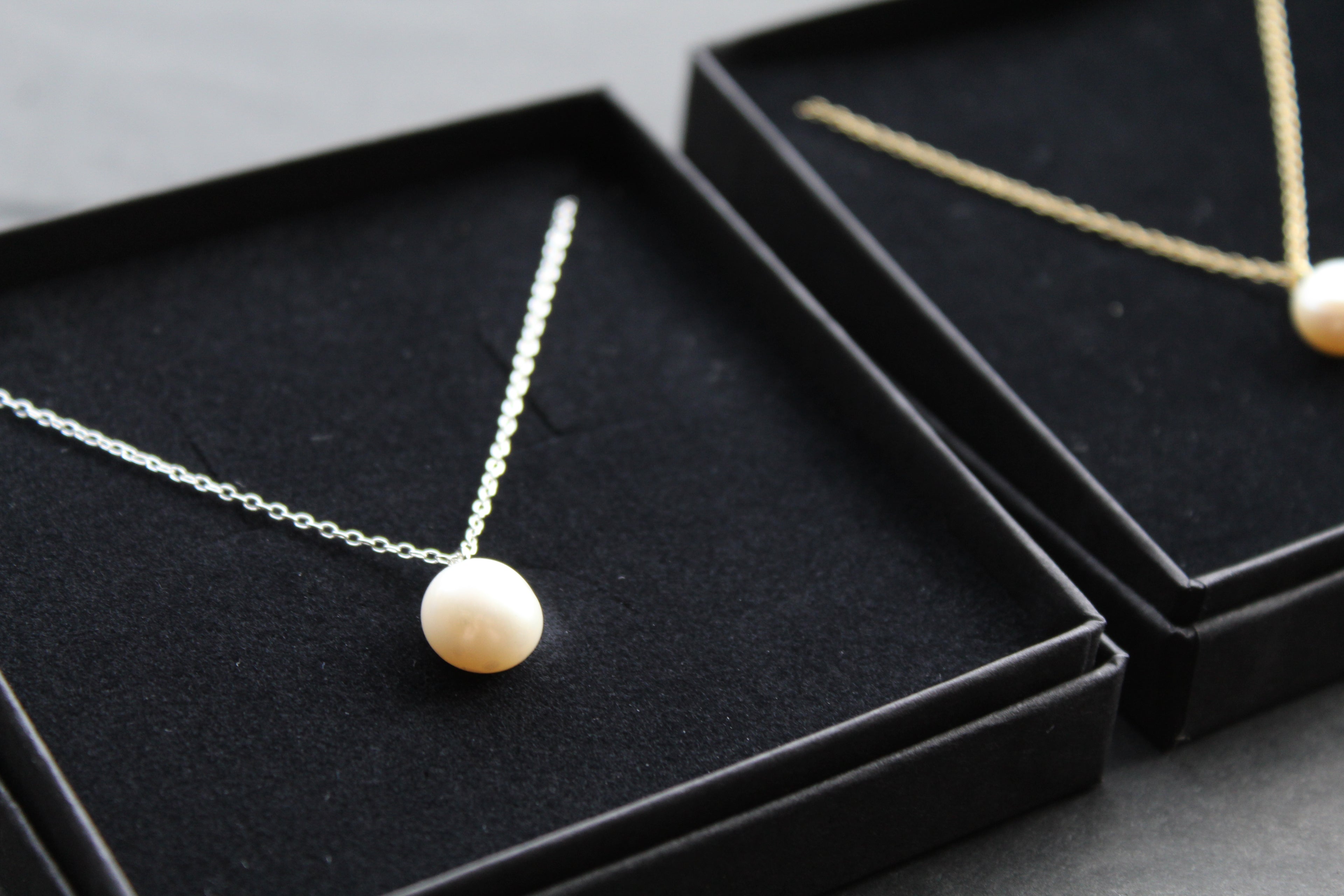 Single Pearl Necklace