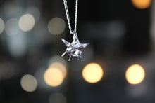 Load image into Gallery viewer, Silver Star Meteorite Necklace
